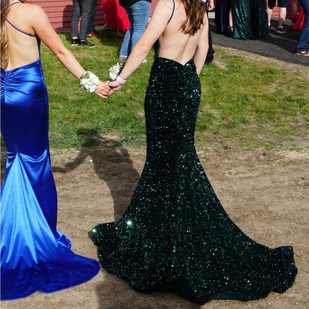 Portia & Scarlett prom dress, green, size 0